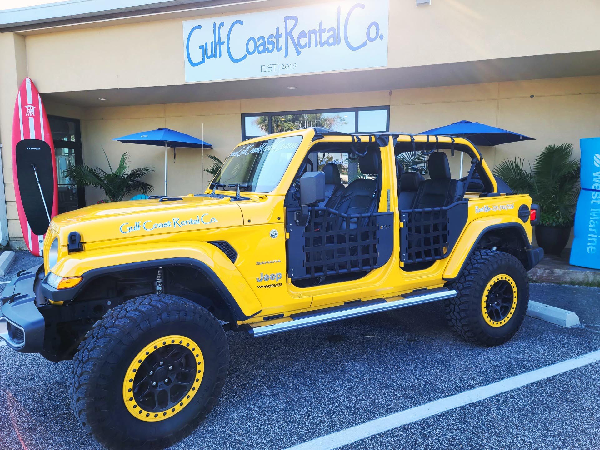 Weekly Jeep Rental - Gulf Coast Rental Co.